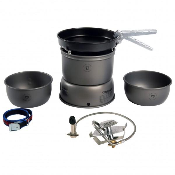 Trangia - 27-3 Sturmkocher mit Primus Gasbrenner - Gaskocher grau