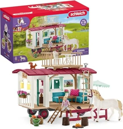Schleich Horse Club 42415 - Wohnwagen für geheime Club-Treffen