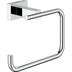 Papierrollenhalter Grohe Essentials Cube ohne Deckel chrom