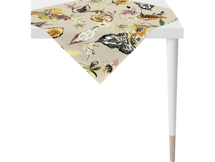 Mitteldecke APELT Ibiza, SUMMERTIME, Sommerdeko, Sommer , beige (natur, beige), B:88cm L:88cm, Baumwolle, Tischdecken, Mitteldecke, Digitaldruck