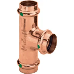 Kupfer Pressfitting T-Stück Viega Profipress 2418 28x28x22 mm DVGW SC-Contur
