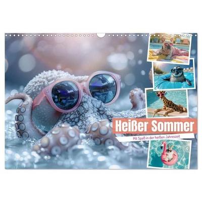 Heißer Sommer (Wandkalender 2027 DIN A3 quer), CALVENDO Monatskalender