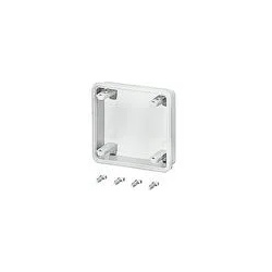 Hensel 20001174 Anbauflansch, ohne Vorpressungen, Nutzfläche 65x88 mm Mi FP 15