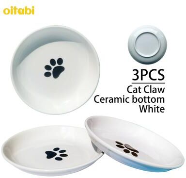 Inspire Essentials WhiskerEase Ceramic Cat Bowl Set 5