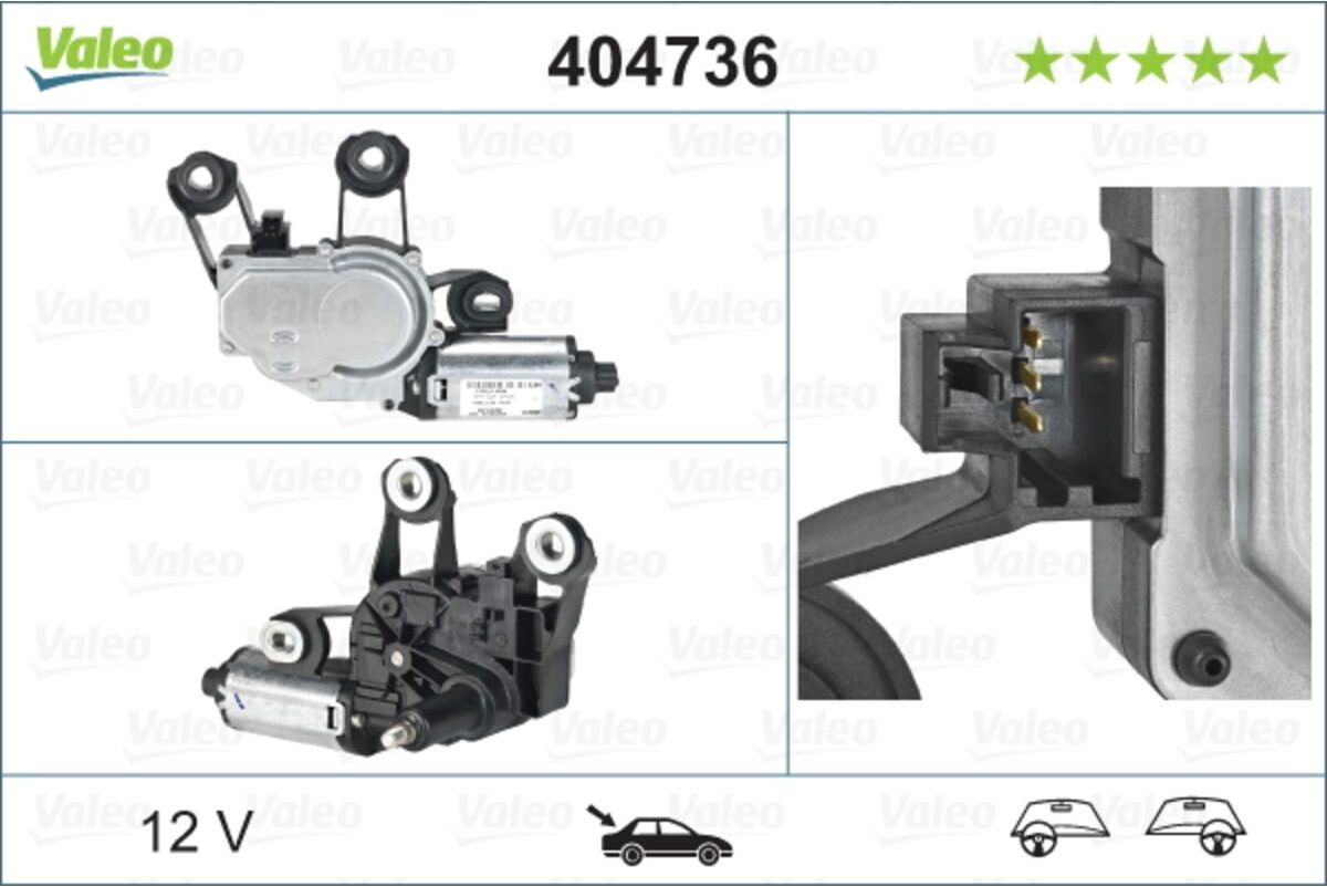 Scheibenwischermotor VALEO 404736