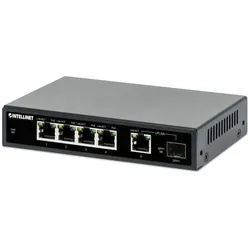 Intellinet 561822 Netzwerk-Switch Gigabit Ethernet (10/100/1000) Power over Ethernet (PoE) Schwarz