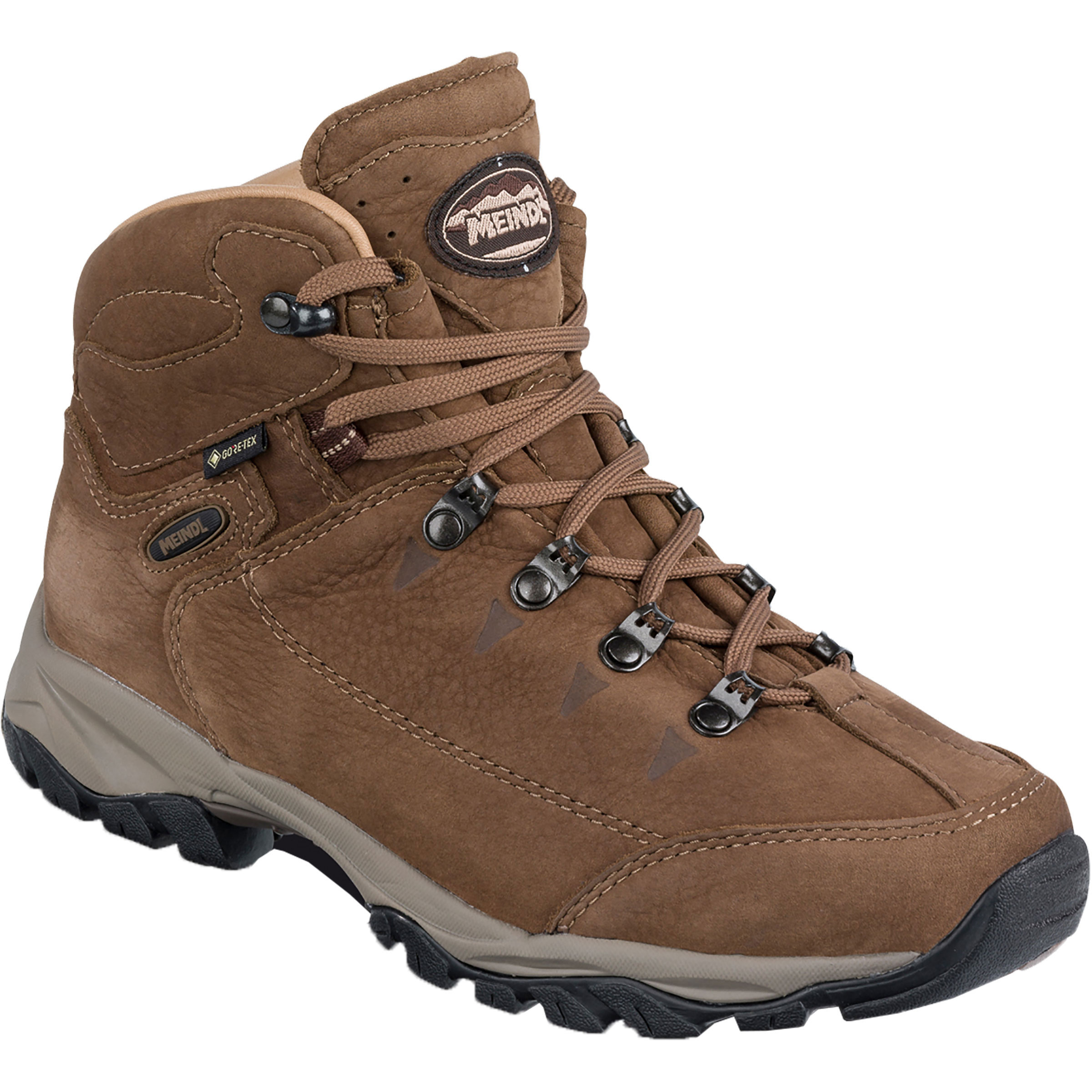 Meindl Ohio 2 GTX Damen Wanderschuhe braun Größe 37.5 Camping Wasserdicht