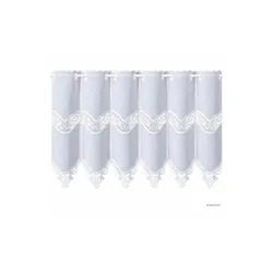 Weckbrodt Scheibengardine   , weiß , Synthetik , Maße (cm): B: 124 H: 45