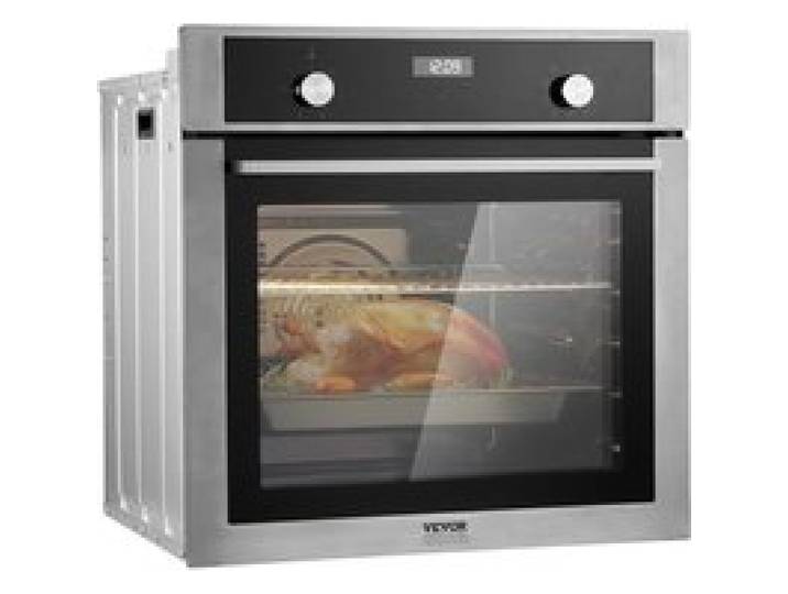 Four Encastrable de 76 L-VEVOR-Four Mural Simple de 59 5 cm-Électrique 3550 W-avec 9 Fonctions de Cuisson