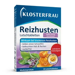 KLOSTERFRAU Reizhusten Salbei-Honig Lutschtabl. 24 St