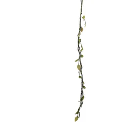 EUROPALMS Torfmyrte-Ranke, mit LEDs, weiß, 180cm