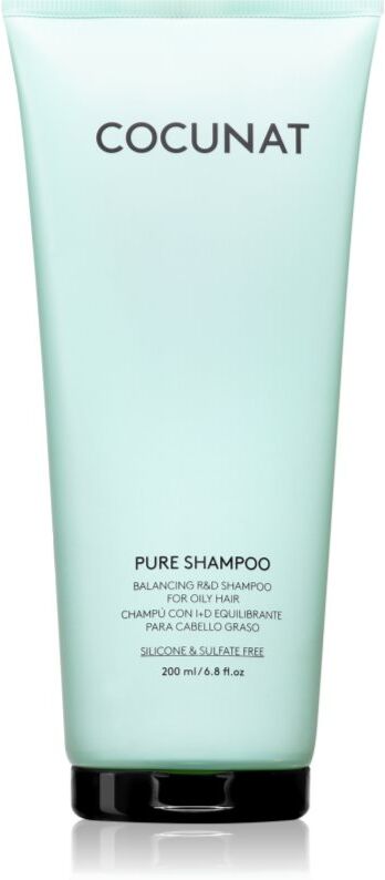 Cocunat Pure shampoing pour cheveux gras 200 ml