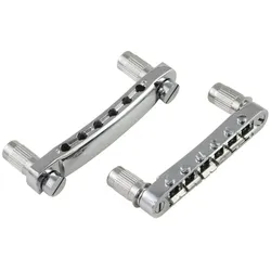 DIMAVERY Brücke u. Stopbar Tailpiece für LP-Modell