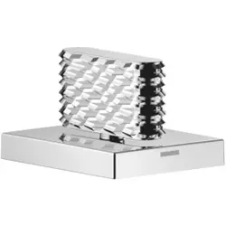 Dornbracht Cl.1 Seitenventil 20006706-00 linksschließend, warm, CASCADE-Struktur, chrom