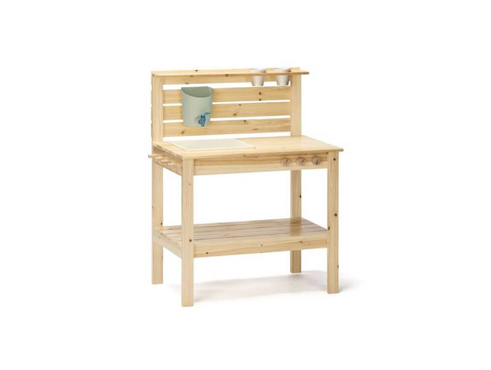 Kids Concept Outdoor-Spielküche Matschküche Kid's Hub Holz