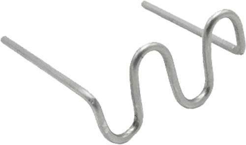 Kunzer 800AKRR-S08 S-Klammern 0,8mm Klammern (L x B x H) 14.5 x 0.8 x 15mm