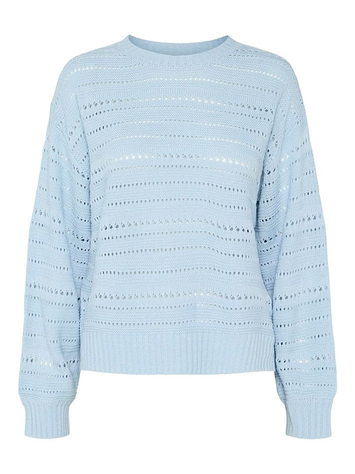 Pieces Pullover "Molly" in Hellblau - XS