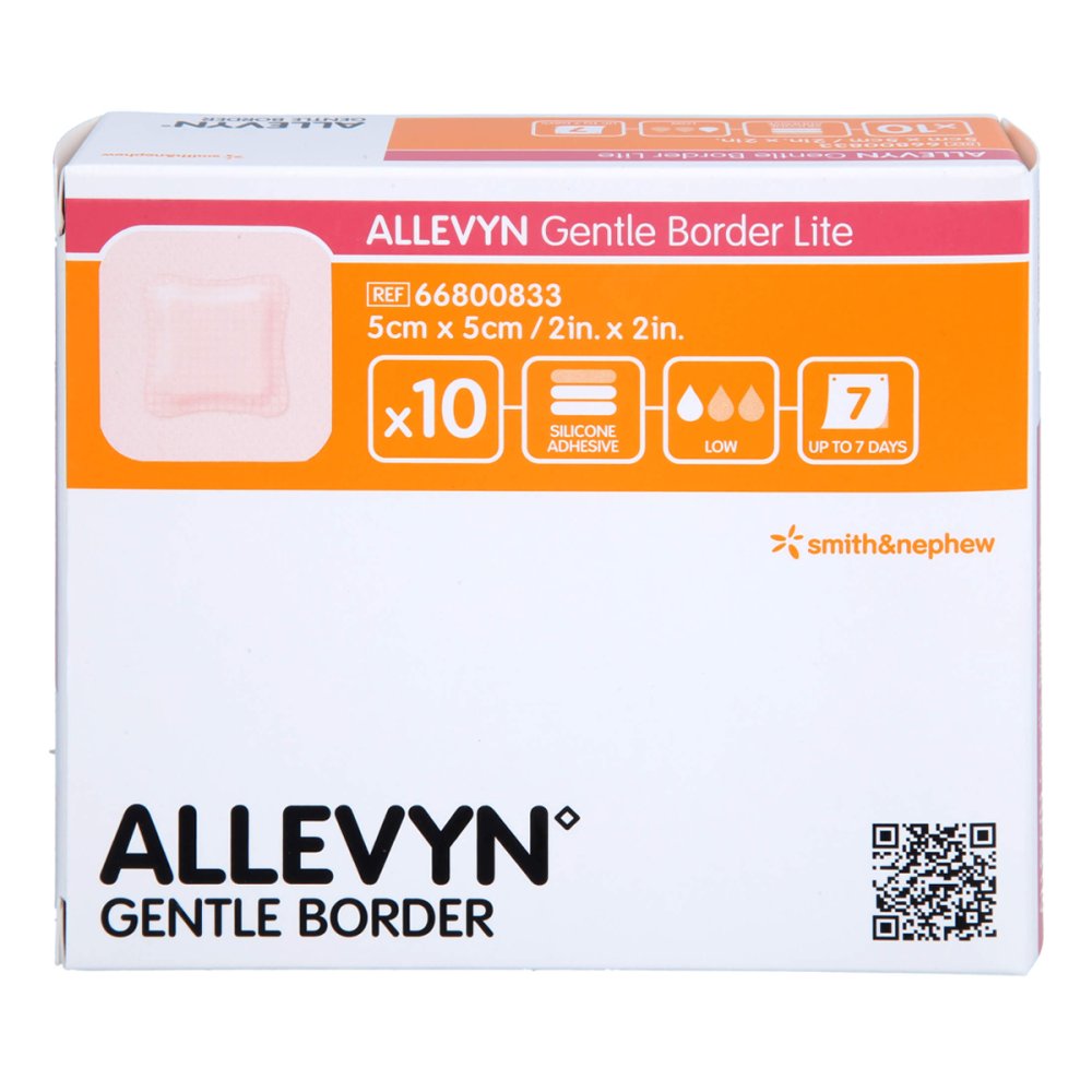 Crosp Medical GmbH Allevyn Gentle Border Lite 5x5 Cm Schaumverb. 17896710