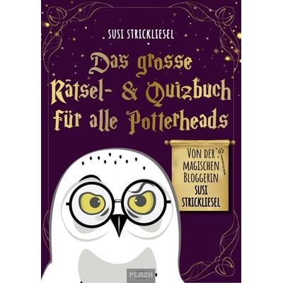 Das große Rätsel- & Quizbuch für alle Potterheads (von der bekannten Bloggerin Susi Strickliesel), Taschenbuch von Susanne Ortner, Plaza,