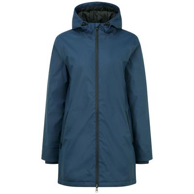 Regenjacke OXMO "Regenjacke OXJanina", Damen, Gr. M, blau (marineblaus), Obermaterial: 100% Polyurethan PU., Mäntel Regenjacke