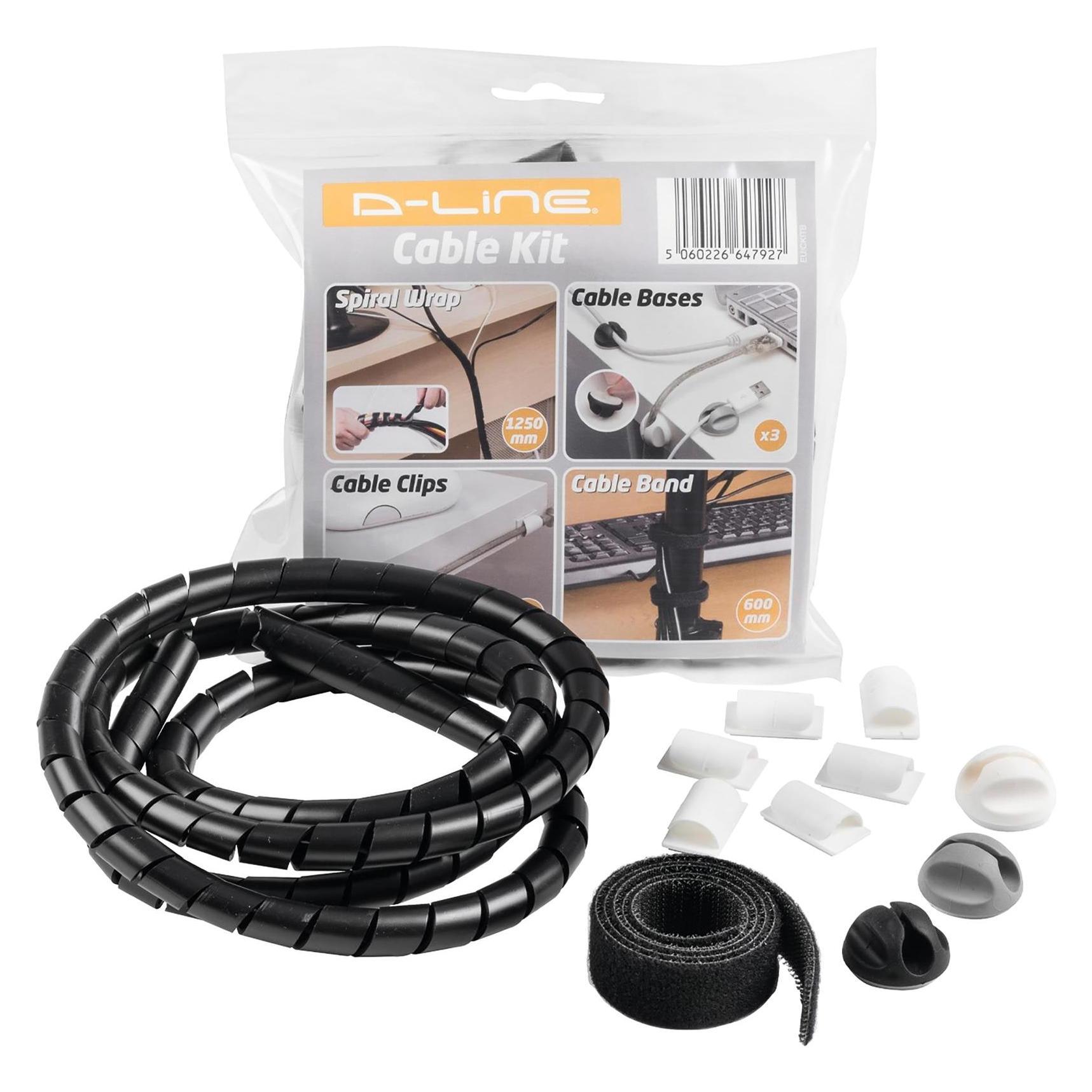 Steffen Kabelmanagement Set D-Line (Kabelschlauch, 125 cm) (57 00018)