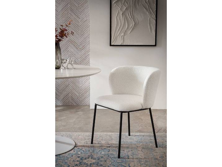 Stuhl Grotai 55 x 76 x 59cm Weiß/Weiß