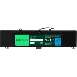 GreenCell Laptop Battery for Lenovo Y50 Y70 - 7.4V - 6400mAh (4 Zellen, 6400 mAh), Notebook Akku, Schwarz