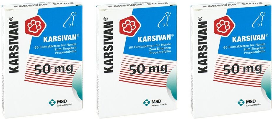 Karsivan 50 veterinär Filmtabletten