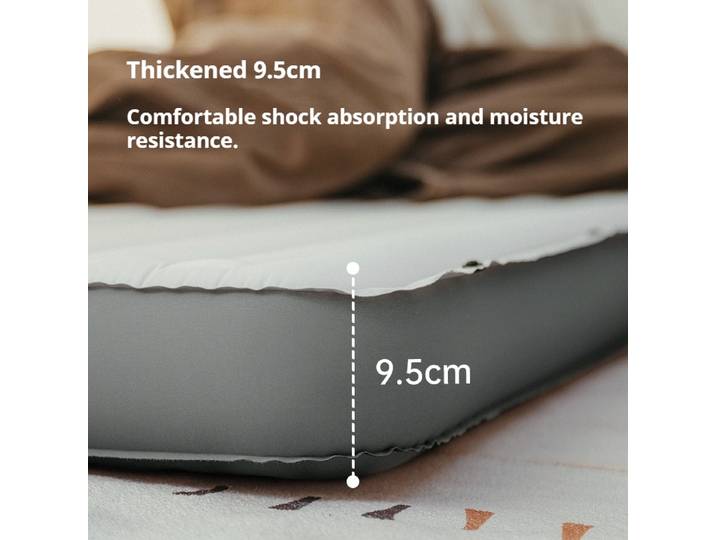 Matelas gonflable Naturehike, coussin simple en TPU vers le haut, gauche droite épissé ​ ​ Camping en plein air portable ultraléger randonnée Air Mat