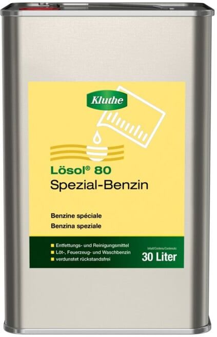 Lösol 80 Essence spéciale nettoyante 30 l bidon ; Kluthe (066110330000-0229)