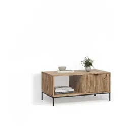 COUCHTISCH Aterno Viking Oak mit einer Schublade