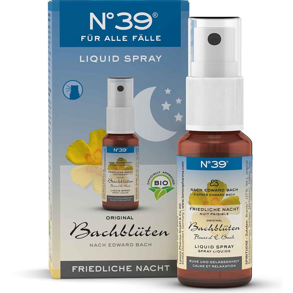 Bachblueten Notfall 39 NA Bio 20 ml Spray