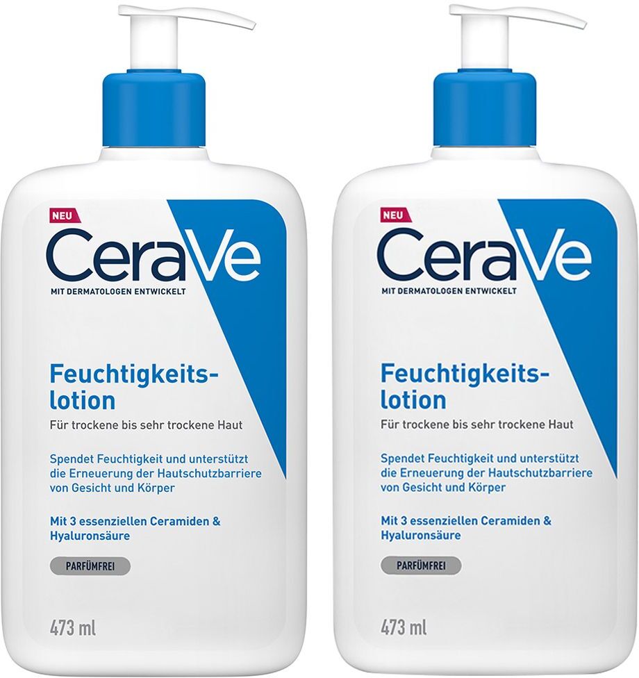 Cerave Feuchtigkeitslotion Doppelpack 2x473 ml Lotion