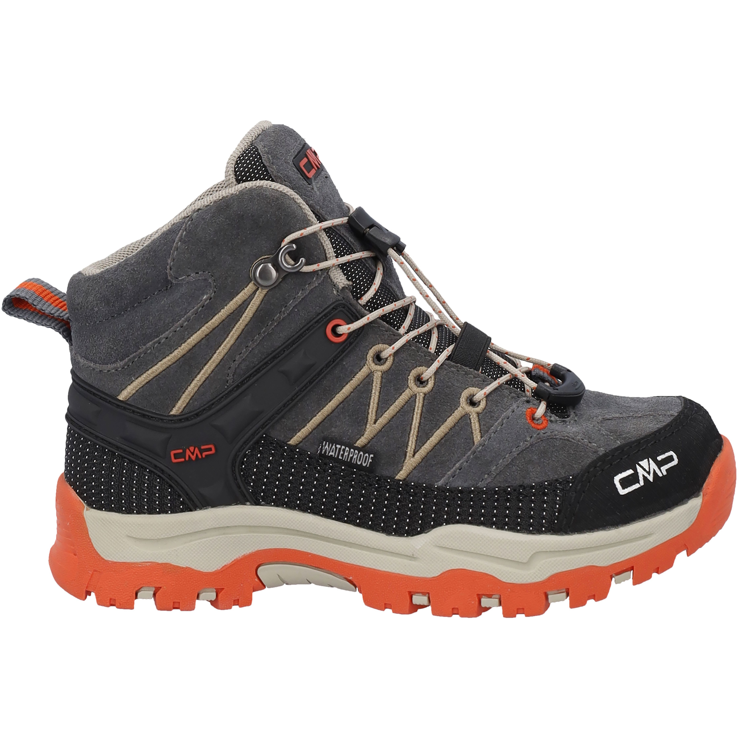 CMP Rigel Mid WP Kinder Wanderschuhe grau Größe 28 Trekking Wasserdicht