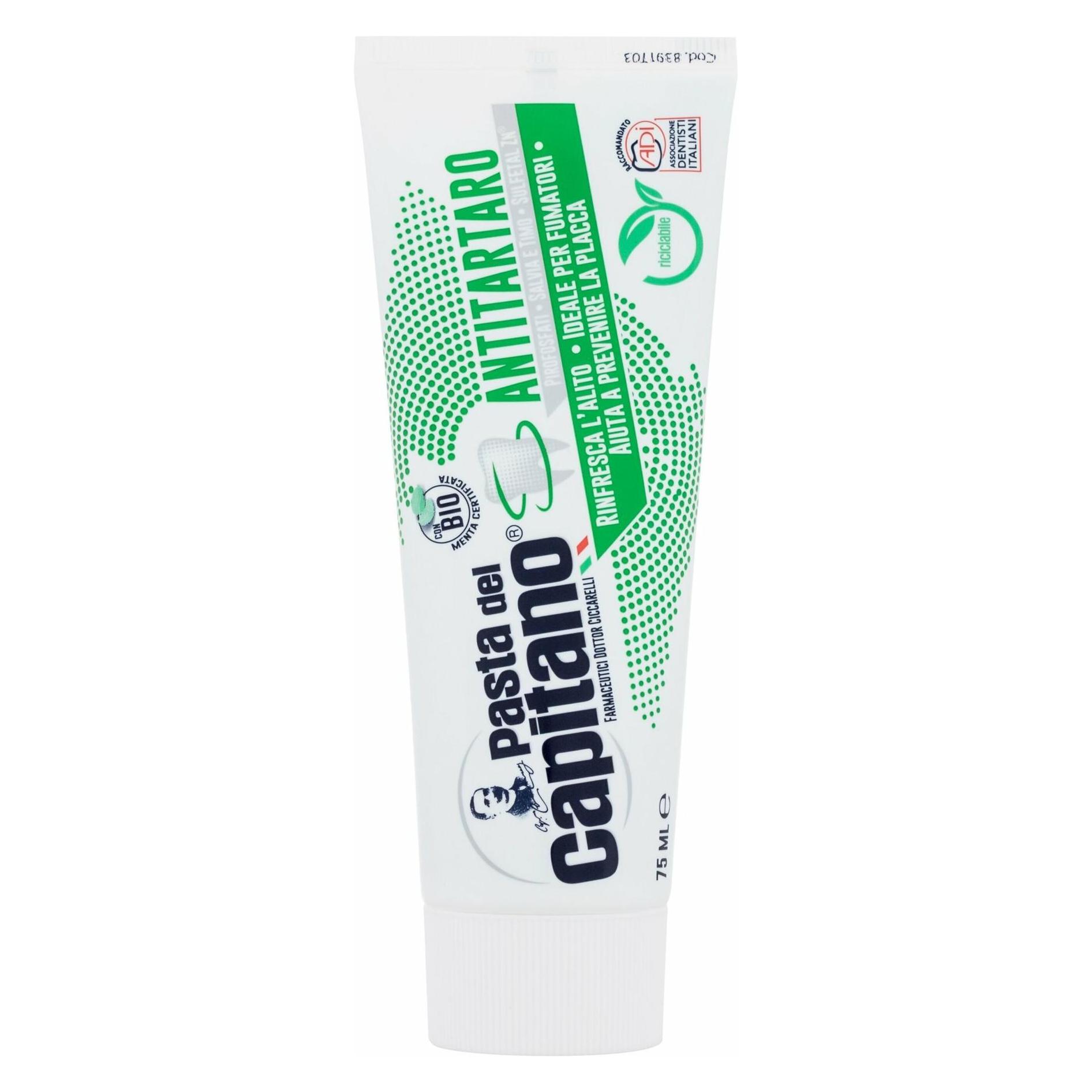 Capitano PASTA DEL Antitartaro 75ml (75 ml) (CIC0023)