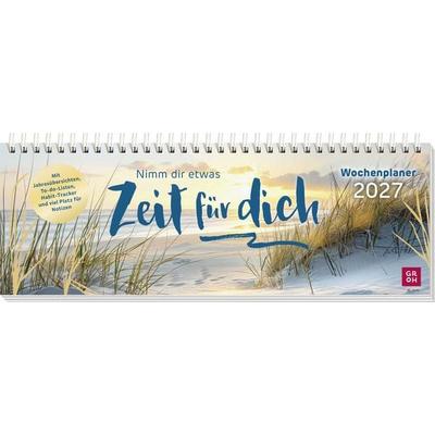 Tischkalender 2027 quer: Nimm dir etwas Zeit für dich