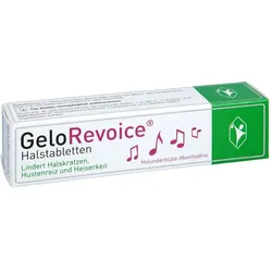GeloRevoice Halstabletten Holunderblüte-Mentholfrei