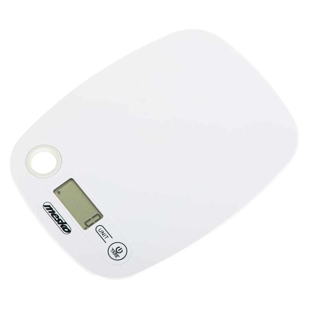 Mesko MS 3159w Arbeitsplatte Oval Elektronische Küchenwaage (MS 3159wa)