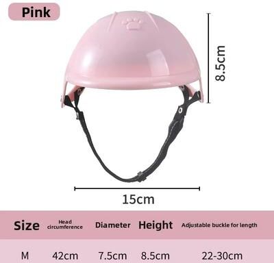 Uplift Picks Pink Pet Motorcycle Helmet For Dogs And Cats Outdoor Sports Headwear 03