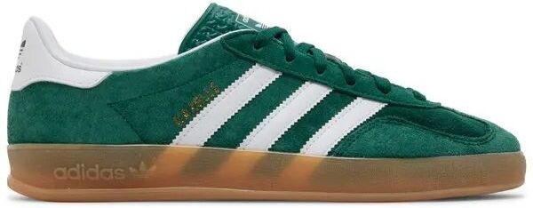 adidas Gazelle Indoor Men's Trainers - Collegiate Green Gum UK Size 6.5, New