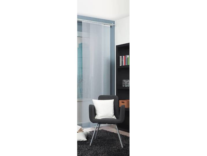 Rideau coulissant 60 x 245 x 0cm Blanc 1 set
