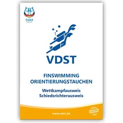 VDST-Wettkampfrichterausweis - Finswimming/Orientierungstauchen