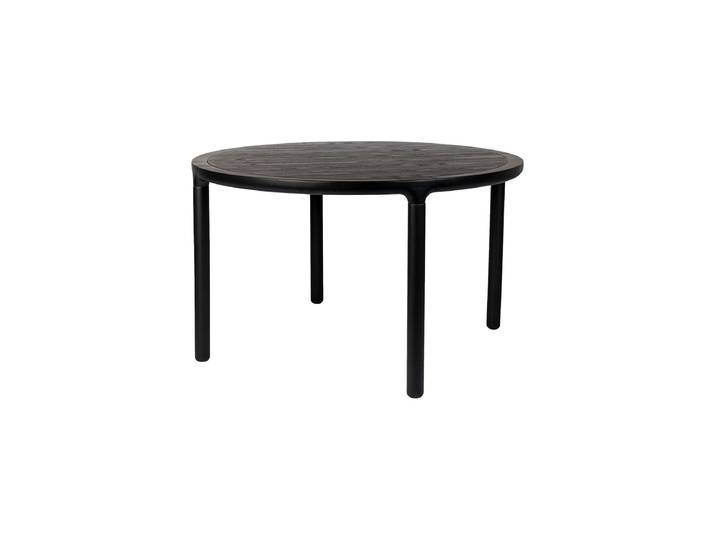 Runder Design Esstisch „Storm“ Ø 128 cm Esche Schwarz Zuiver