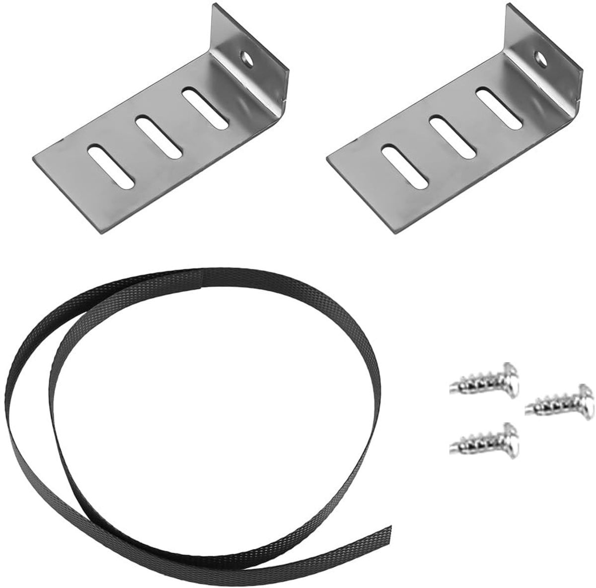 MTTproducts - Set van 4 metalen ladereparatiebeugels voor keukenkasten