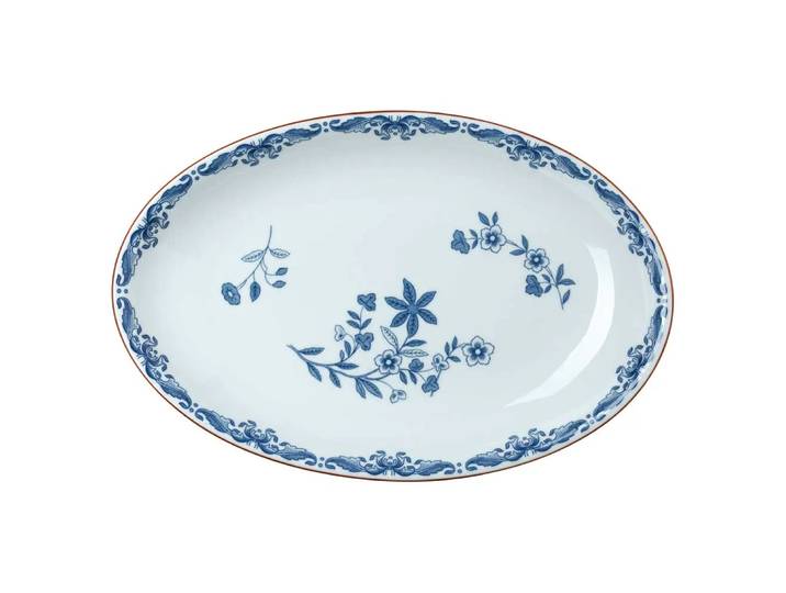 Rörstrand Plat ovale Ostindia 33x22 cm