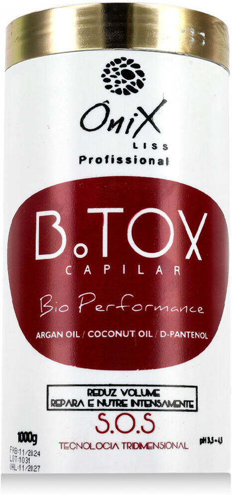 Onix Liss Profissional Botox Capilar Bio Performance 1000 g