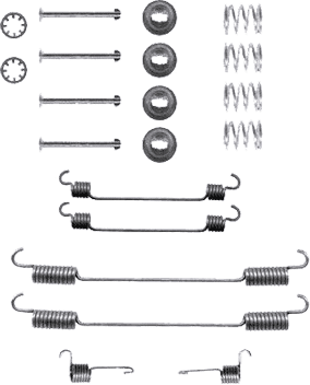 MAXGEAR 27-2304 Zubehörsatz, Bremsbacken