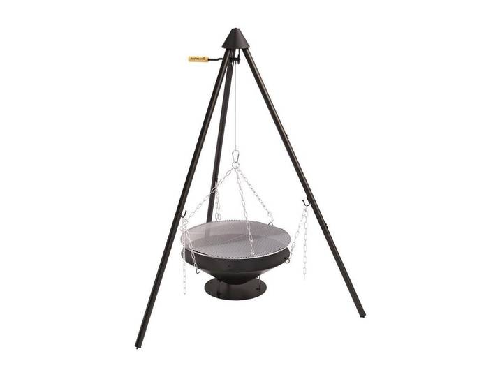 Barbecook Junko - Driepoot hout BBQ - Grilloppervlak 60cm - Incl. Draagtas