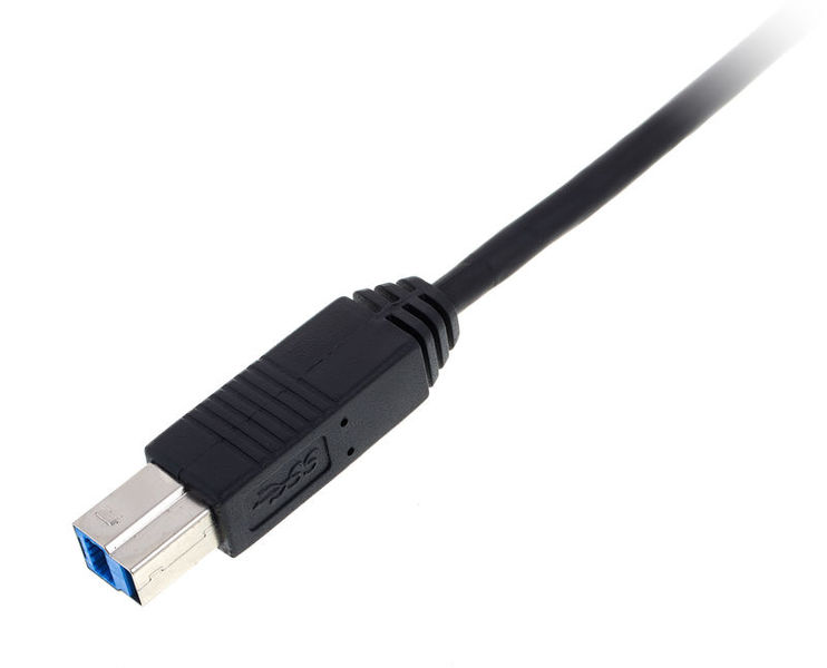 pro snake USB 3.0 Cable 1,8m nero