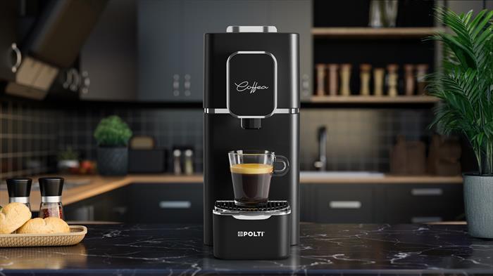 Polti Macchina Da Caffè Coffea S15bd + Decalcificante-nero